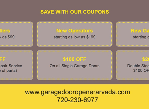 Garage Door Opener Arvada - Arvada, CO