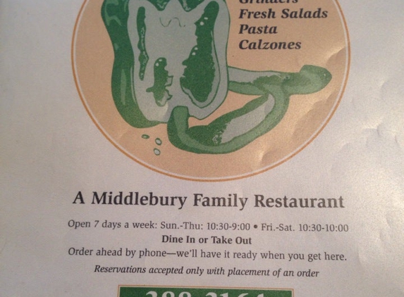 Green Peppers Restaurant - Middlebury, VT