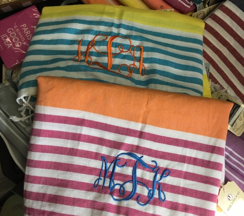 Andres' Day Spa & Unique Gifts - Henrico, VA. Monogram Turkish towels