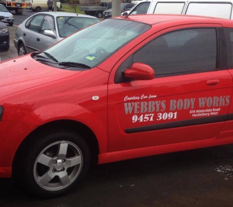 Webbys Body Works - Heidelberg West, VIC