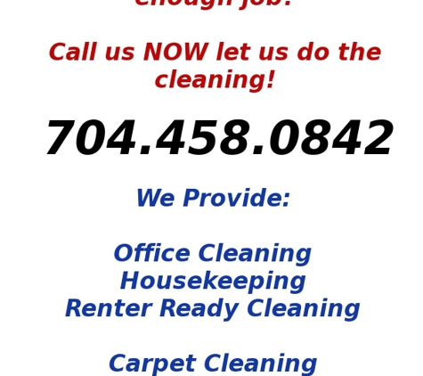 America's Cleaning Experts - Salisbury, NC