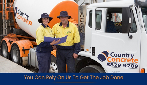 Country Concrete - Lemnos, VIC. You Can Rely On Us To Get The Job Done