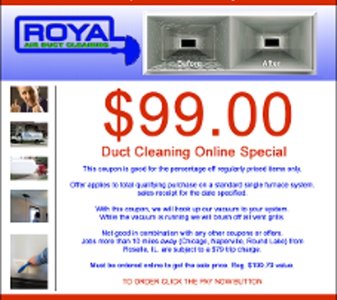 Royal Air Duct Cleaning - Itasca, IL