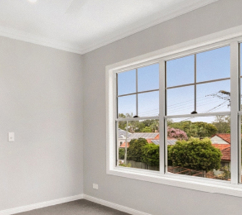 Bradnam's Windows & Doors - Carrum Downs, VIC. White Aluminium Double Hung Window