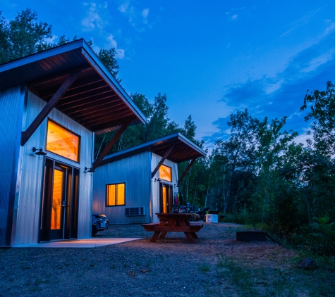 True North Basecamp - Crosby, MN. Cabins are very cool and comfortable.