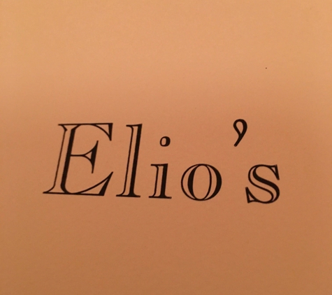 Elio's Restaurant - New York, NY