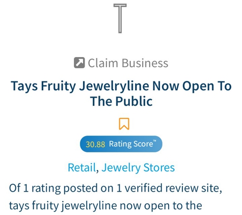 tays fruity jewelryline - Lynn, MA