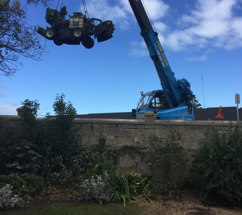 Forest & Garden Tree Services - Warrnambool, VIC. Access To All Areas With The Crane!