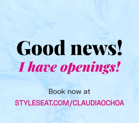 Claudia's nails & spa, LLC/ Permanent make up and Microblading Clinic. - Fayetteville, NC. Styleseat.com/claudiaochoa