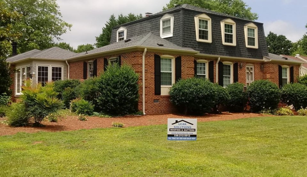 Leak solutions roofing an gutters - Gibsonville, NC