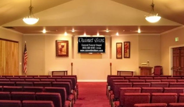 Ouimet Bros-Concord Funeral Chapel - Concord, CA