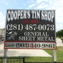 Cooper's Tin Shop - Sheet Metal Work