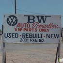 B W Auto Dismantlers - Automobile Salvage