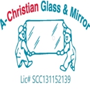 A Christian Glass & Mirror - Glass-Auto, Plate, Window, Etc