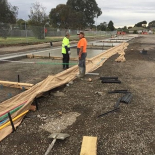 Berkel Concreting - Lalor, VIC. Paving Around The Oval