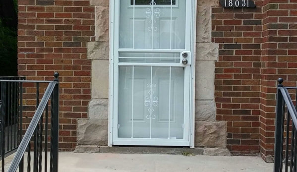 Henderson construction - Westland, MI. Installed new entry door and security door.