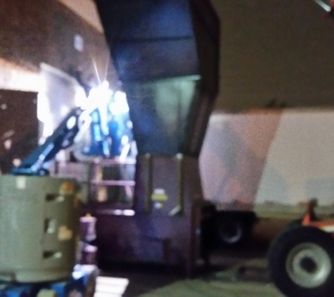 goldermann welding - Desoto, TX. Made transition for seperator.