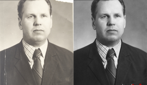 Pixelink Studios - Staten Island, NY. Damaged Photo Restoration.