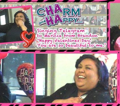 CharmandHappy.com. CharmandHappy.com SoCal 
Moreno Vally face Painter
Beaumont balloon artist
San jacinto puppet show
562-237-3327
Valentines Day Singing