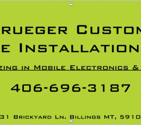 KCVI - Krueger Custom Vehicle Installation L.L.C. - Billings, MT