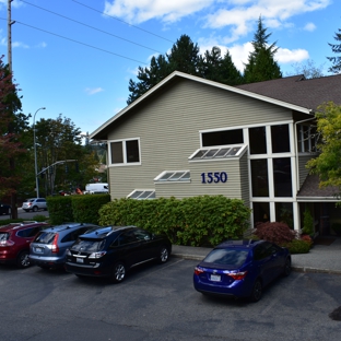 Bella Dental Care - Bellevue, WA. View from parking lot on 140th just south of Bel-Red Road.