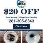 New Territory TX Dryer Vent Cleaning