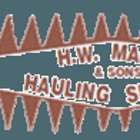 H W Mann & Sons Hauling Service