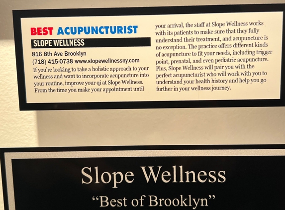 Slope Wellness - Brooklyn, NY