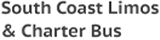 Southcoast Limos and Charter Bus - Wedding Cars