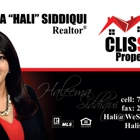 Haleema Siddiqui -Realtor at Clissold Properties