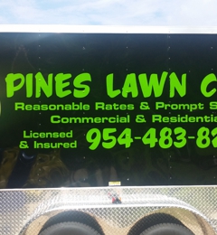 Commercial Lawn Company in Pembroke Pines, FL - Pink and Green