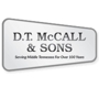 DT McCall & Sons