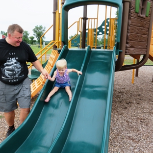 Greenwood Acres Campground - Jackson, MI. Fun for grandparents & grandchildren at the playscape!