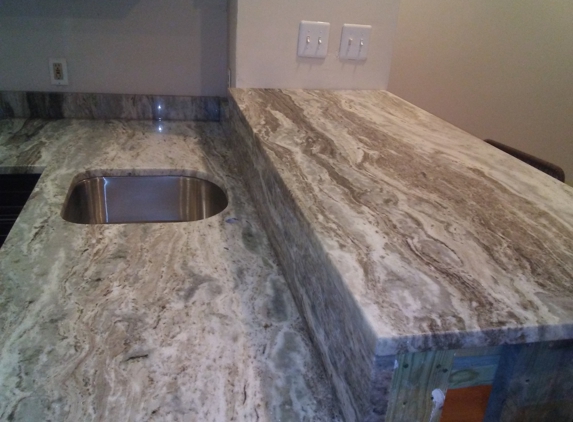 Accurate Granite - Frederick, MD. bad photo, great granite job!