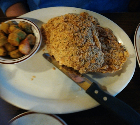 Our Place Restaurant - Burleson, TX. Wife's pork chop