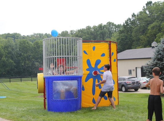 Fun365 Inflatables. All the kids had a blast dunking their moms!