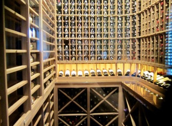 Wine Cellar Specialists - Dallas, TX. Frisco Texas Staircase Wine Cellar Interior