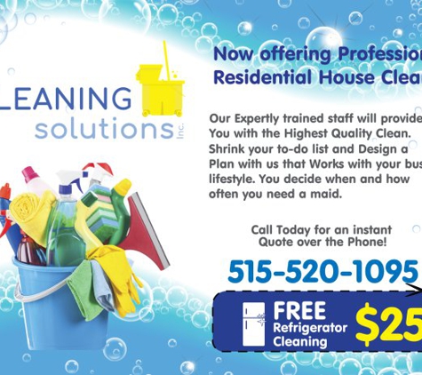 Cleaning Solutions Inc - Coon Rapids, IA