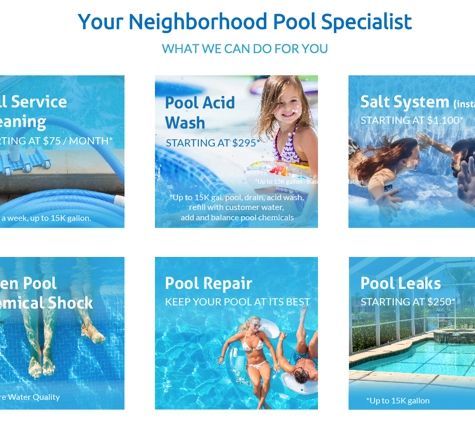 Family Pool Cleaning - Pompano Beach, FL