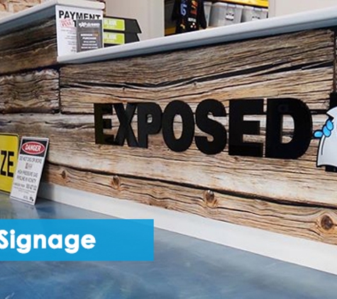 Exposed Signage & Apparel - Mildura, VIC. 3D Signage
