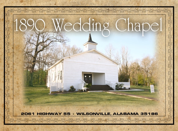 1890 Wedding Chapel - Wilsonville, AL