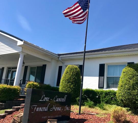 Love - Cantrell Funeral Home - Smithville, TN