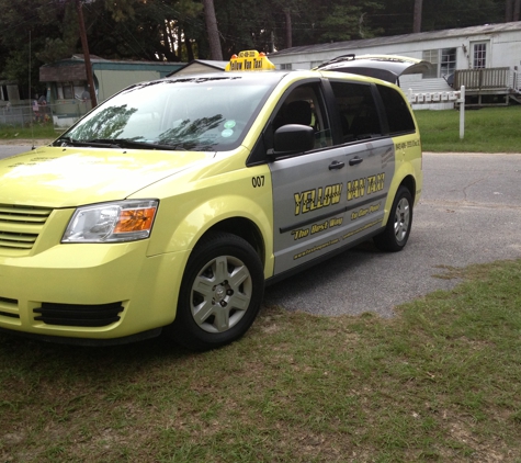 New Yellow Van Taxi