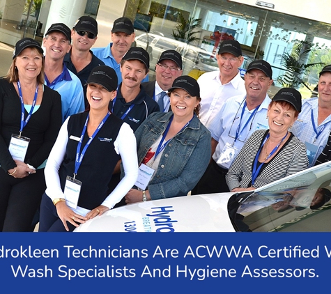 HydroKleen Launceston. Hydrokleen Technicians Are ACWWA Certified Wet Wash Specialists And Hygiene Assessors.