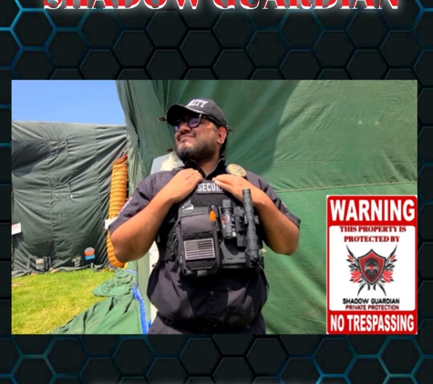 Shadow Guardian Private Protection - Rancho Cucamonga, CA. Officer Armando is performing property patrol while fumigation tents are up. #security #ontariocalifornia