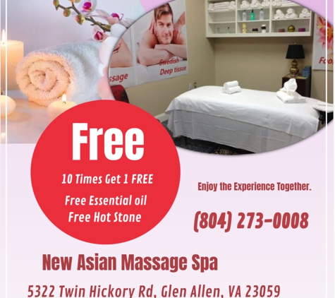 New Asian Massage Spa - Glen Allen, VA