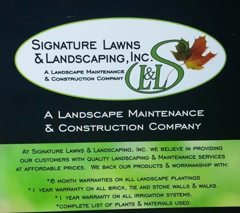 Signature Lawns & Landscaping, Inc. - Chardon, OH