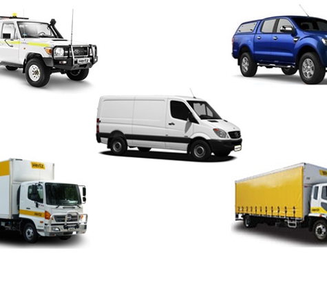 Hertz - Klemzig, SA. Ford Ranger, 4WD Mine equip, 9cm van, 40cm truck/lift & Curtainsider