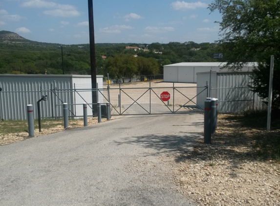 Brad's Boat And RV Storage - Canyon Lake, TX. Main Entrance