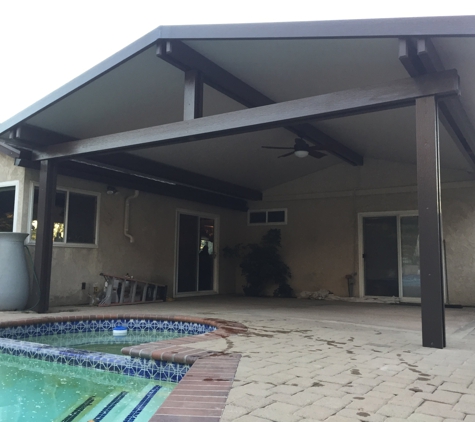 All Seasons Windows and Patios Inc. - San Diego, CA. Solid Gable Roof Patio Cover